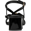image:imageKARL LAGERFELD Womens Suttyn Heeled Sandal With BowBlackWhite