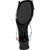 image:imageKARL LAGERFELD Womens Suttyn Heeled Sandal With BowBright WhiteDark Black