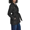 image:imageKARL LAGERFELD Womens Trench Coat With Logo PinsBlack