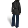 image:imageKARL LAGERFELD Womens Trench Coat With Logo PinsBlack