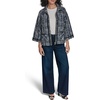 image:imageKARL LAGERFELD Womens Tweed Capelet CoatBlue Multi