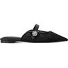 image:imageKARL LAGERFELD Womens Vadyn Pointed Toe Flat Loafer MulesBlack