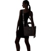 image:imageKARL LAGERFELD Womens Voyage Tote Bag With Adjustable StrapDark BlackGunmetal