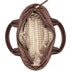 image:imageKARL LAGERFELD Womens Voyage Tote Bag With Adjustable StrapDark Chocolate