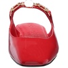 image:imageKARL LAGERFELD Womens Zilla Flat Mule ShoesRed