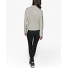 image:imageKARL LAGERFELD Womens Zip Front Faux Leather JacketIvory