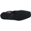 image:imageKARL LAGERFELD Womens Zyvia Ankle Strap Ballet FlatsBlackSmoke