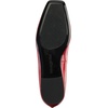 image:imageKARL LAGERFELD Womens Zyvia Ankle Strap Ballet FlatsClassic Red