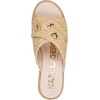 image:imageKARL LAGERFELD womens Caleigh Atelier Wedge Sandal With PinsNatural