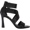 image:imageKARL LAGERFELD womens Careliz Evening Strappy Dress Heel With Belt DetailBlack