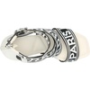 image:imageKARL LAGERFELD womens Careliz Evening Strappy Dress Heel With Belt DetailSoft White