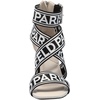 image:imageKARL LAGERFELD womens Careliz Evening Strappy Dress Heel With Belt DetailSoft White