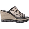 image:imageKARL LAGERFELD womens Carita Wedge Sandal PlatformBlack