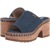 image:imageKARL LAGERFELD womens Carita Wedge Sandal PlatformBlue