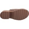 image:imageKARL LAGERFELD womens Carita Wedge Sandal PlatformLatte