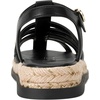 image:imageKARL LAGERFELD womens Chaselyn Fisherman Espadrille Sandal With PinsBlack
