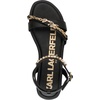 image:imageKARL LAGERFELD womens Christiano Strappy Flat SandalBlack