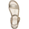 image:imageKARL LAGERFELD womens Cresson Ankle Strap SandalWhite Gold