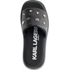 image:imageKARL LAGERFELD womens Cushioned Insole Everyday Opal Studs  Platform SandalBlack