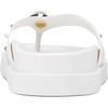 image:imageKARL LAGERFELD womens Hayze Flip Flop With Pearl EmbellishmentsBright White