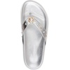 image:imageKARL LAGERFELD womens Hayze Flip Flop With Pearl EmbellishmentsSilver
