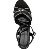 image:imageKARL LAGERFELD womens Hickory Platform Ankle Strap HeelBlack