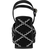 image:imageKARL LAGERFELD womens Hickory Platform Ankle Strap HeelBlack
