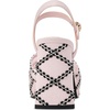 image:imageKARL LAGERFELD womens Hickory Platform Ankle Strap HeelLight Blush