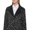 image:imageKARL LAGERFELD womens Legacy Military Long Wool CoatCollared Wool Black