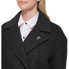 image:imageKARL LAGERFELD womens Legacy Military Long Wool CoatOversized Drop Shoulder Black