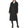 image:imageKARL LAGERFELD womens Legacy Military Long Wool CoatOversized Drop Shoulder Black