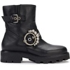 image:imageKARL LAGERFELD womens Lugsole Marceau Combat Boot With Crystal DetailBlack