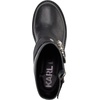image:imageKARL LAGERFELD womens Lugsole Marceau Combat Boot With Crystal DetailBlack