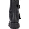 image:imageKARL LAGERFELD womens Lugsole Marceau Combat Boot With Crystal DetailBlack