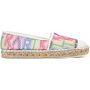 image:imageKARL LAGERFELD womens Millicent Flat Espadrille SandalMultiWhite
