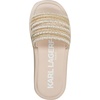 image:imageKARL LAGERFELD womens Ortley Platform SandalNatural