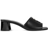 image:imageKARL LAGERFELD womens Sandreea Block Heeled Sandal With Karl PatchBlack