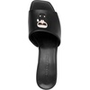 image:imageKARL LAGERFELD womens Sandreea Block Heeled Sandal With Karl PatchBlack