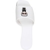 image:imageKARL LAGERFELD womens Sandreea Block Heeled Sandal With Karl PatchBright White