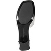 image:imageKARL LAGERFELD womens Sandreea Block Heeled Sandal With Karl PatchBright White