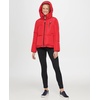 image:imageKARL LAGERFELD womens Stand Collar Short Puffer JacketHooded Red