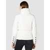 image:imageKARL LAGERFELD womens Stand Collar Short Puffer JacketHooded White