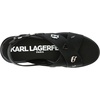 image:imageKARL LAGERFELD womens Tilda Criss Cross Wedge Sandal With PinsBlack
