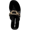 image:imageKARL LAGERFELD womens Vardice Flip Flop Sandal With Chain DetailBlack