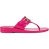 image:imageKARL LAGERFELD womens Vardice Flip Flop Sandal With Chain DetailHot Pink