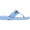 image:imageKARL LAGERFELD womens Vesperina Flip Flop Sandal With Chain EmbellishmentLight Blue