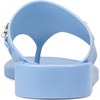 image:imageKARL LAGERFELD womens Vesperina Flip Flop Sandal With Chain EmbellishmentLight Blue
