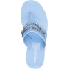 image:imageKARL LAGERFELD womens Vesperina Flip Flop Sandal With Chain EmbellishmentLight Blue