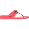 image:imageKARL LAGERFELD womens Vesperina Flip Flop Sandal With Chain EmbellishmentSunset Coral