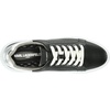 image:imageKarl Lagerfeld Paris Mens Perforated Leather Lace Up SneakerBlack